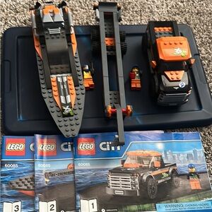 Lego City 60085 4 x 4 with trailer and powerboat